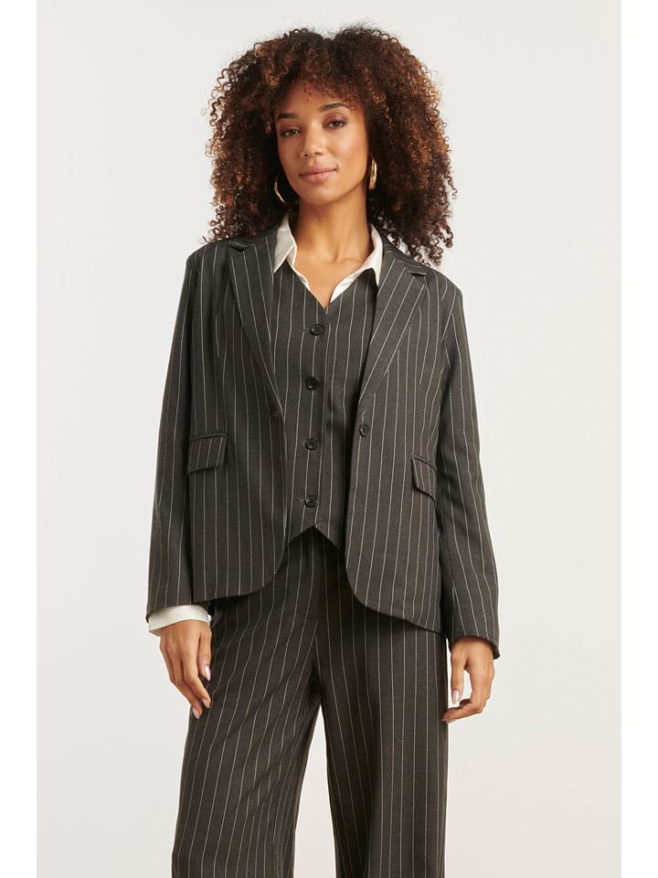 Smashed Lemon Blezer w kolorze antracytowym rozmiar: XL