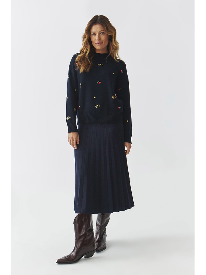 TATUUM Spódnica w kolorze granatowym rozmiar: M