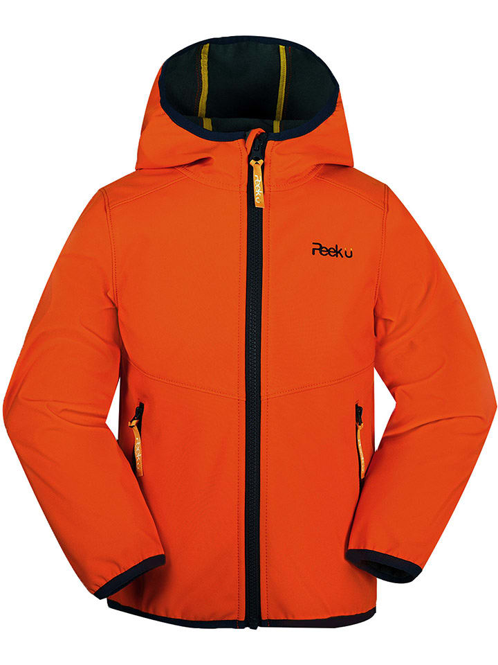 Peek U Kurtka softshellowa "Koa" w kolorze pomarańczowym rozmiar: 98