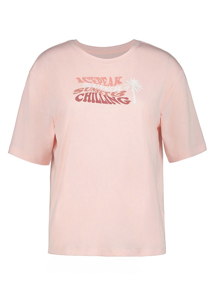 Icepeak Koszulka "Malibu" w kolorze jasnoróżowym rozmiar: S