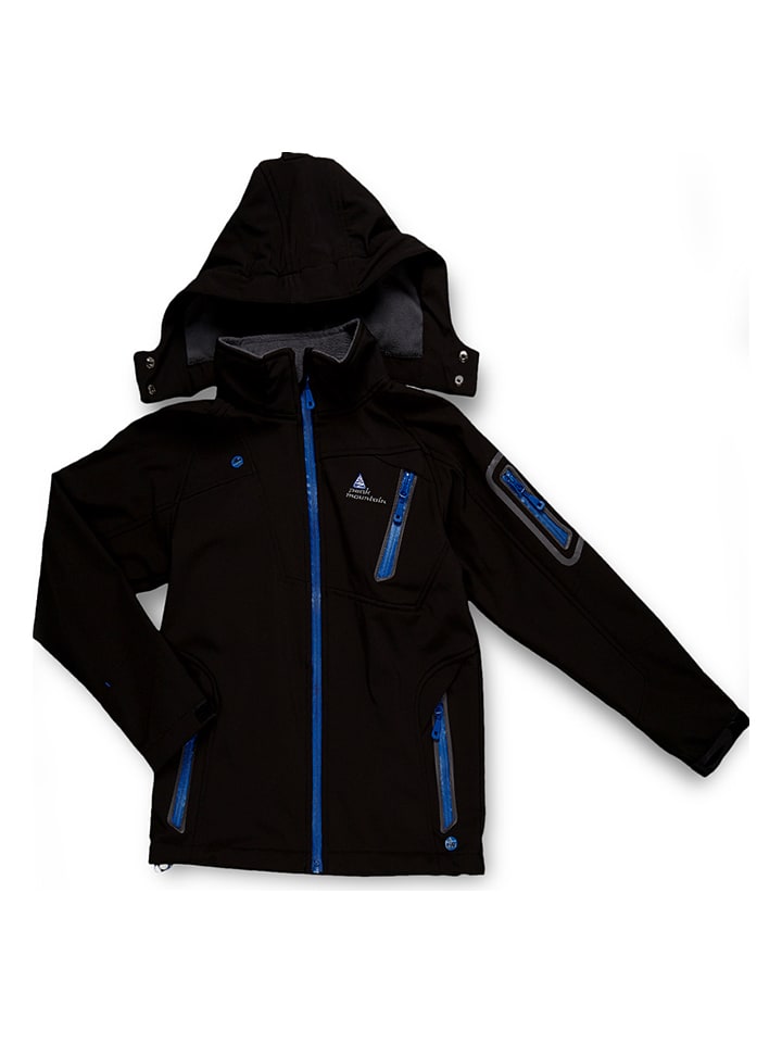 Peak Mountain Kurtka softshellowa w kolorze czarnym rozmiar: 140