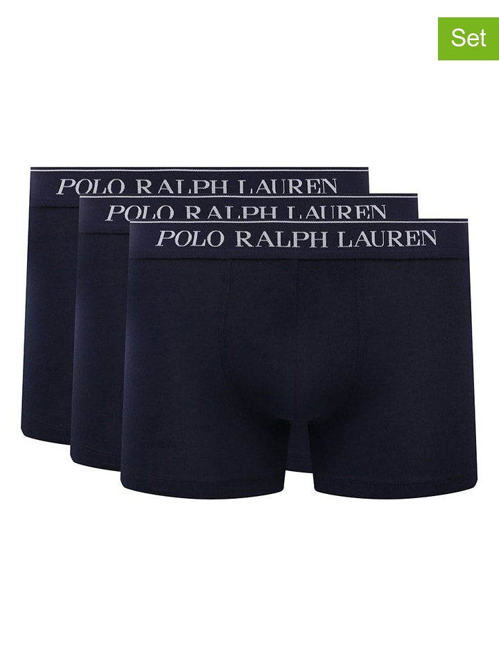 Ralph Lauren Underwear Bokserki (3 pary) w kolorze granatowym rozmiar: S