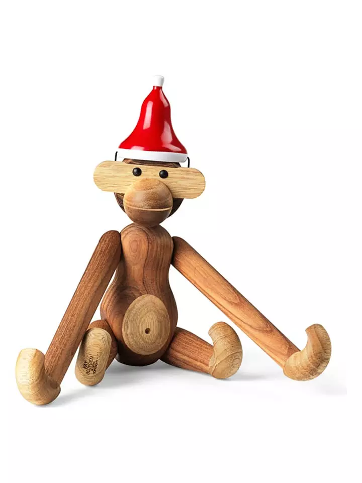 Kay Bojesen Obiekt dekoracyjny w kolorze czerwono-białym - wys. 8 cm rozmiar: onesize