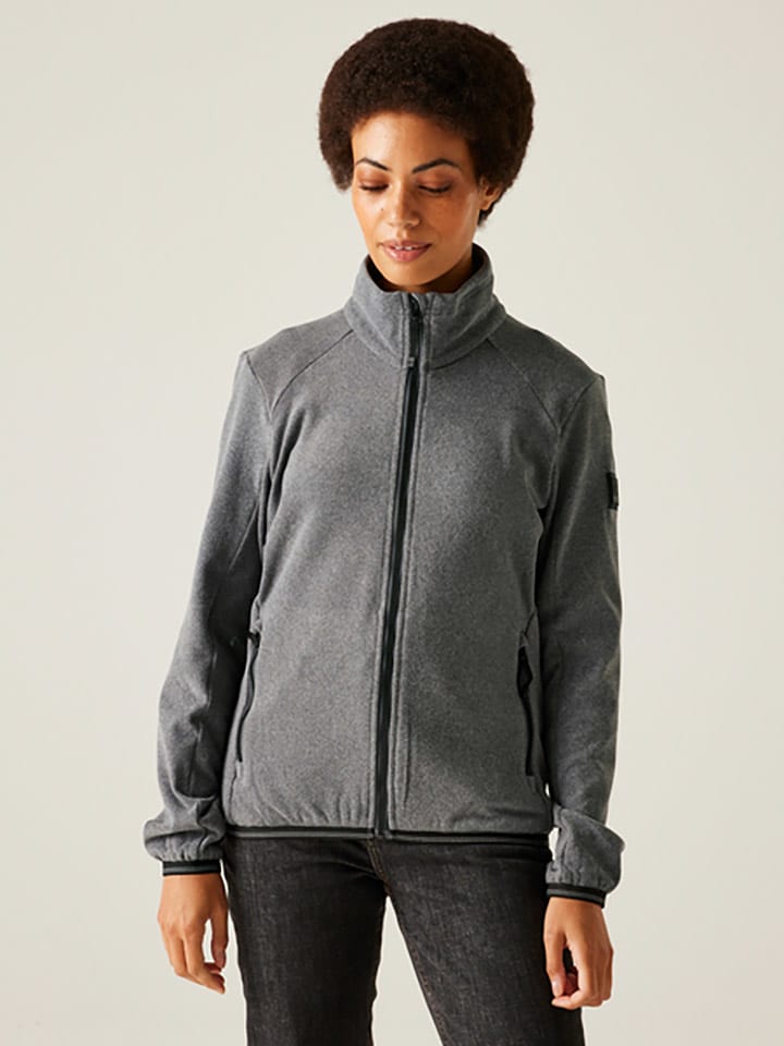 Regatta Kurtka polarowa "Bayhill" w kolorze antracytowym rozmiar: 40