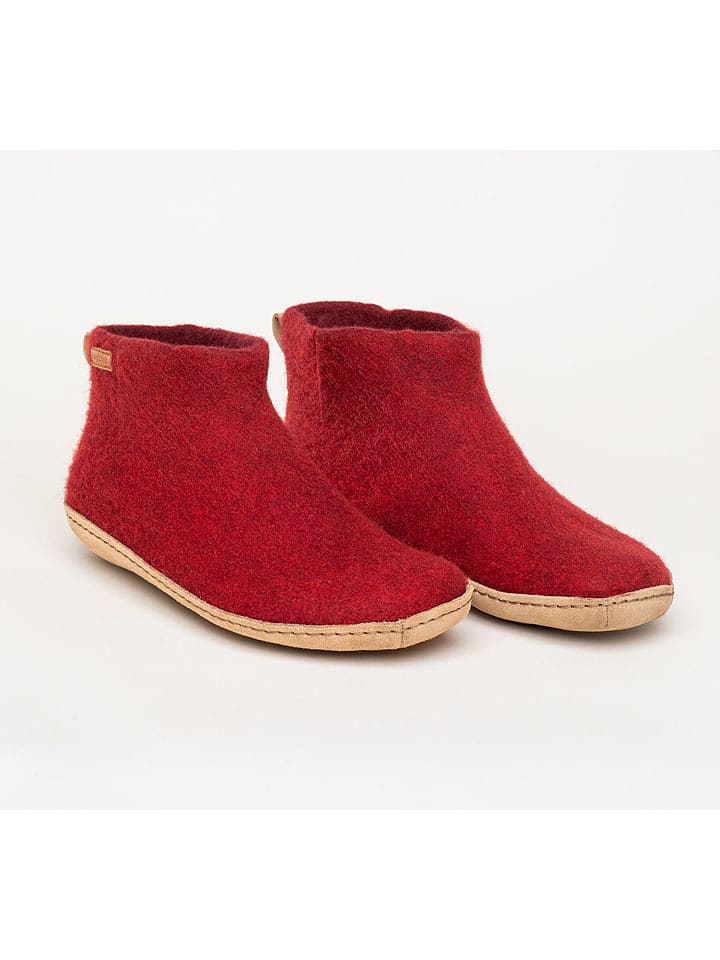 kitz-pichler Bambosze "Magicfelt 730" w kolorze czerwonym rozmiar: 37