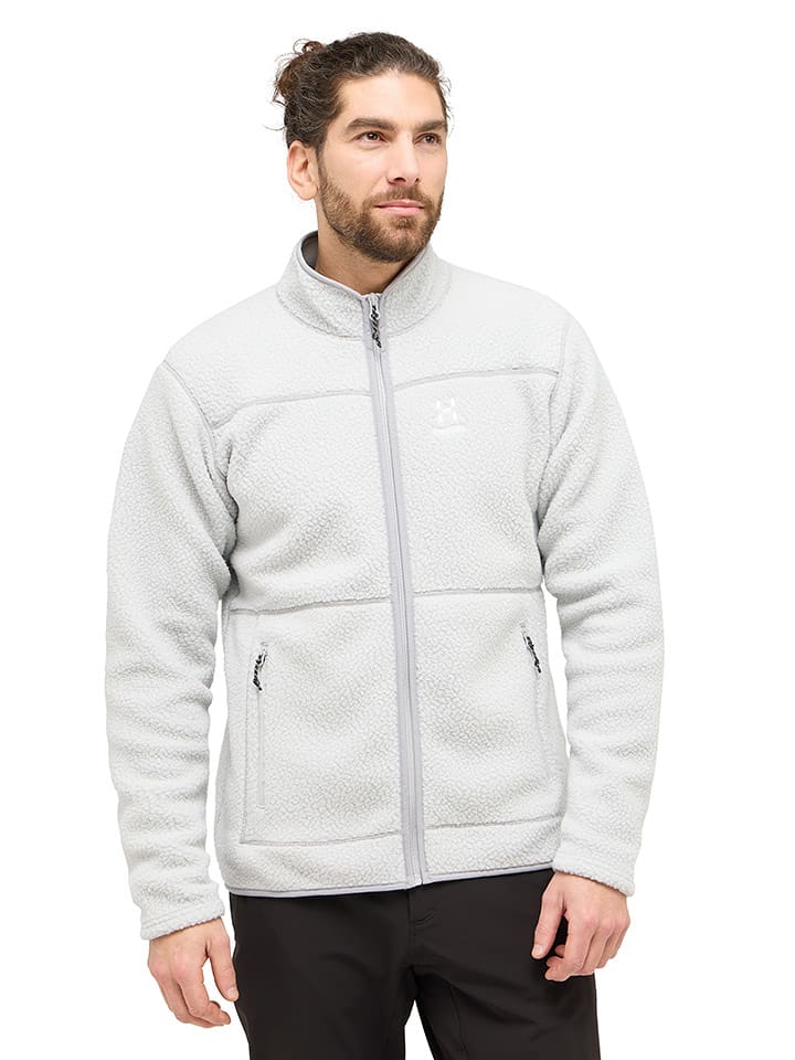 Haglöfs Kurtka polarowa "Mossa Pile" w kolorze białym rozmiar: M