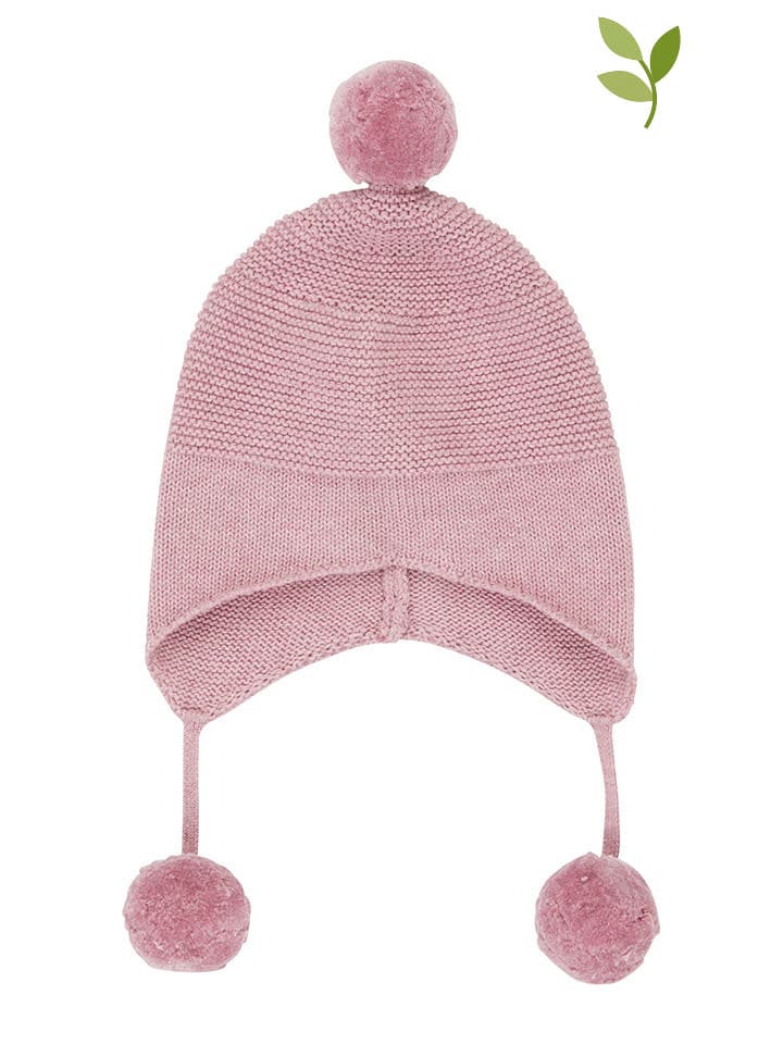 Sense Organics Czapka w kolorze różowym rozmiar: 43-47 cm