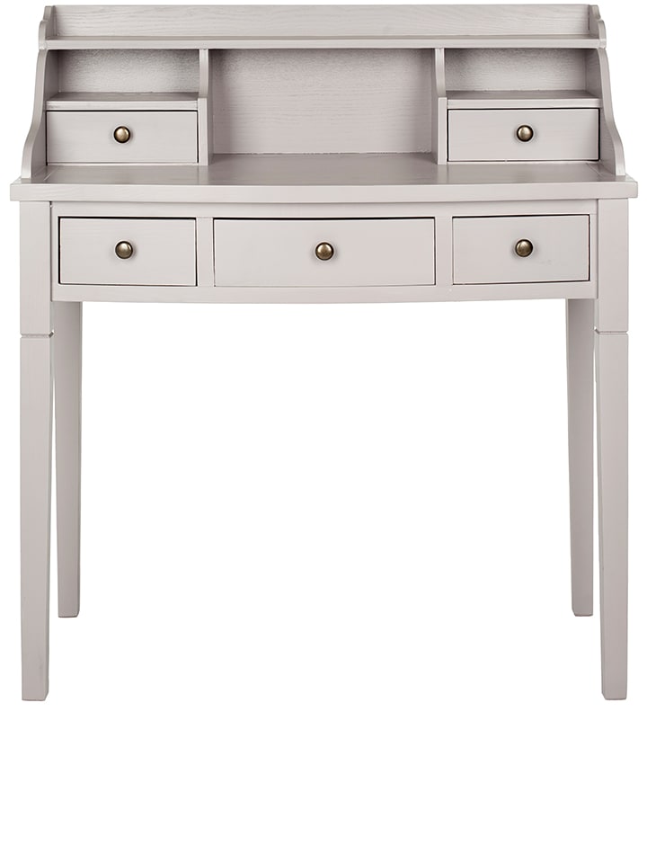 Safavieh Biurko "Olivia" w kolorze szarym - 91 x 103 x 48 cm rozmiar: onesize