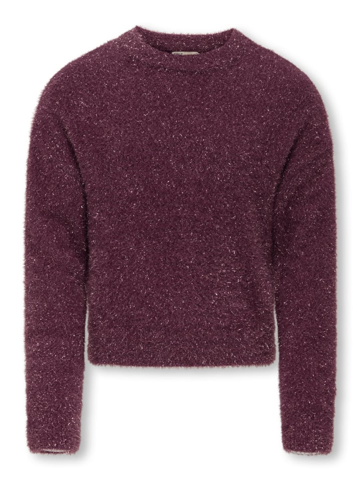 KIDS ONLY Sweter "Piumo" w kolorze fioletowym rozmiar: 158/164