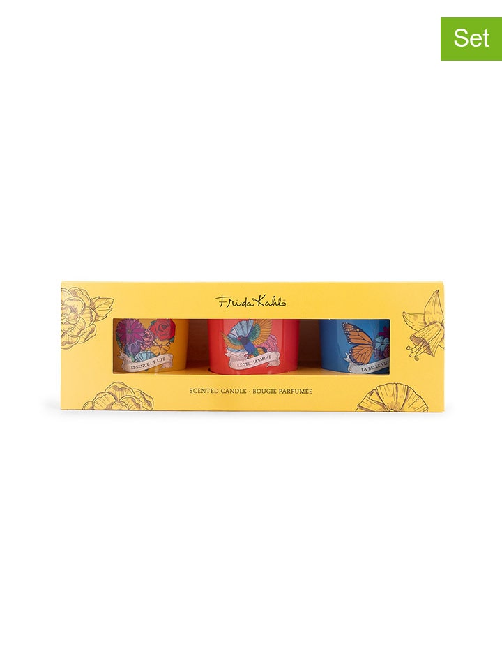 Frida Kahlo Świece zapachowe (3 szt.) - 3 x 70 g rozmiar: onesize