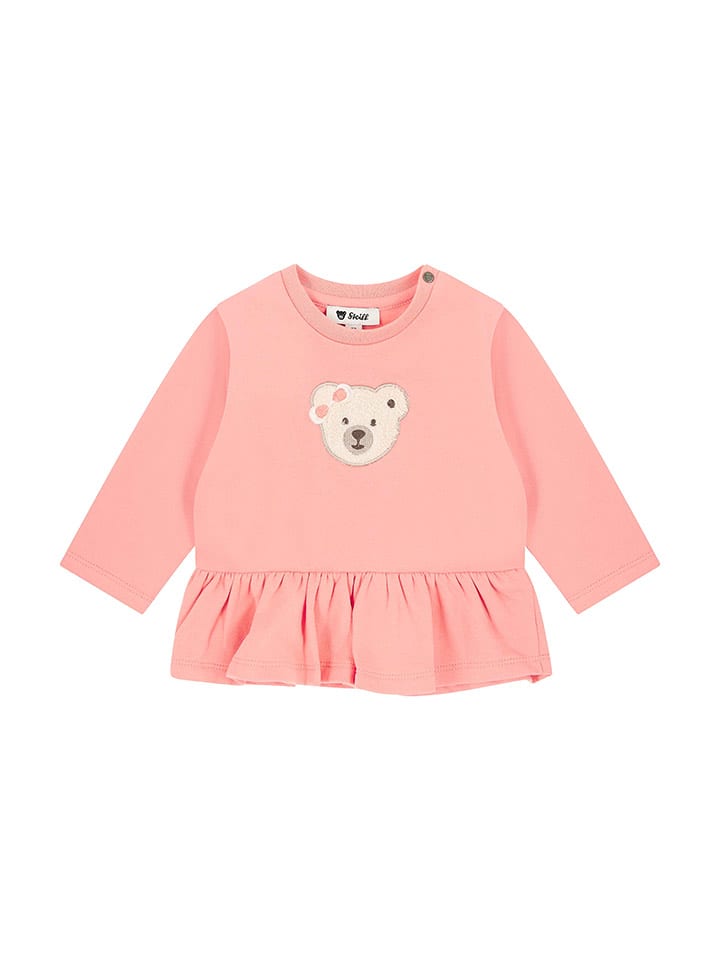 Steiff Koszulka w kolorze jasnoróżowym rozmiar: 86