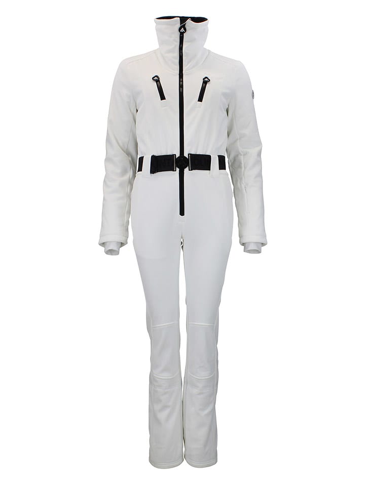 Peak Mountain Kombinezon narciarski "Ascala" w kolorze białym rozmiar: L