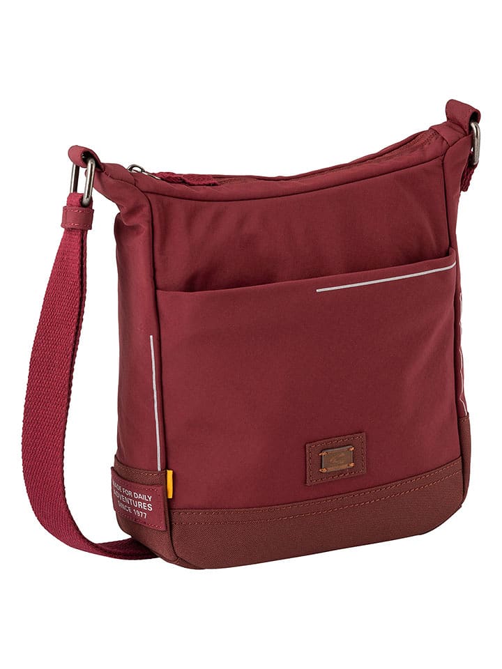 Camel Active Torebka "City" w kolorze bordowym - 22 x 23 x 8 cm rozmiar: onesize