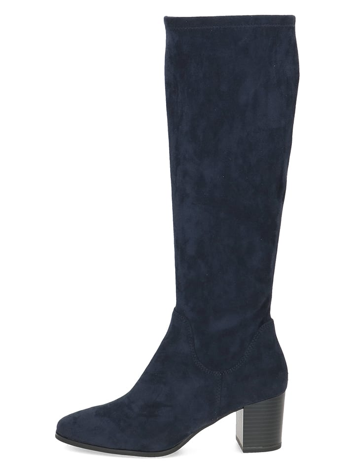 Caprice Kozaki w kolorze granatowym rozmiar: 39