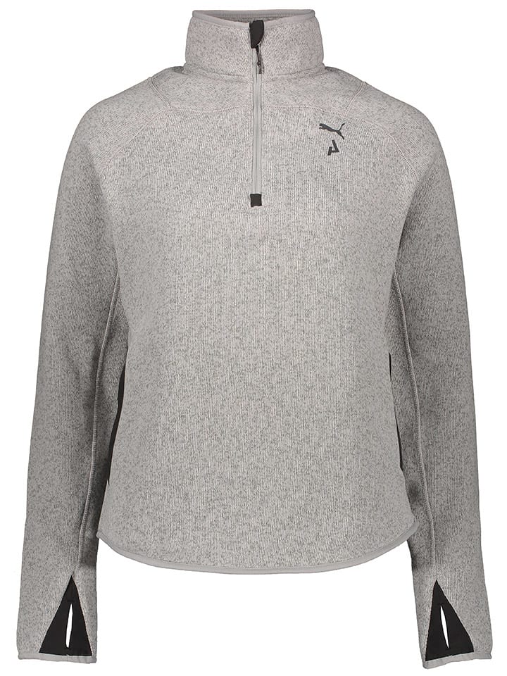 Puma Bluza polarowa "Seasons" w kolorze szarym rozmiar: M