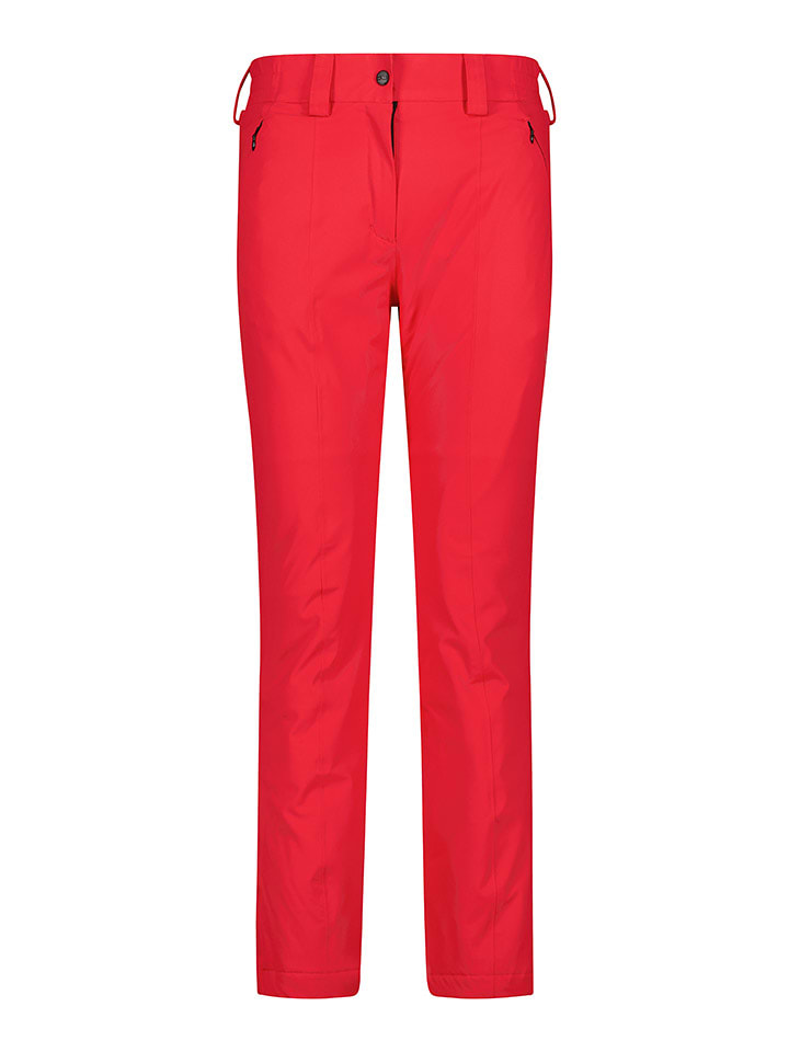 CMP Spodnie narciarskie w kolorze czerwonym rozmiar: 38