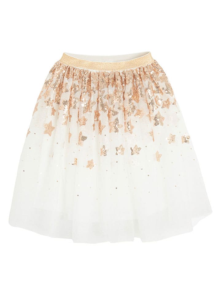 COOL CLUB Spódnica w kolorze złoto-białym rozmiar: 104