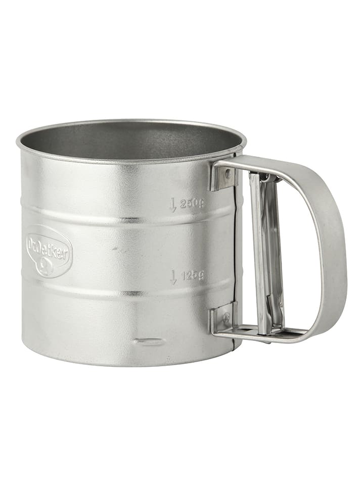 Dr. Oetker Sito "Classic" w kolorze srebrnym do mąki - 350 g rozmiar: onesize