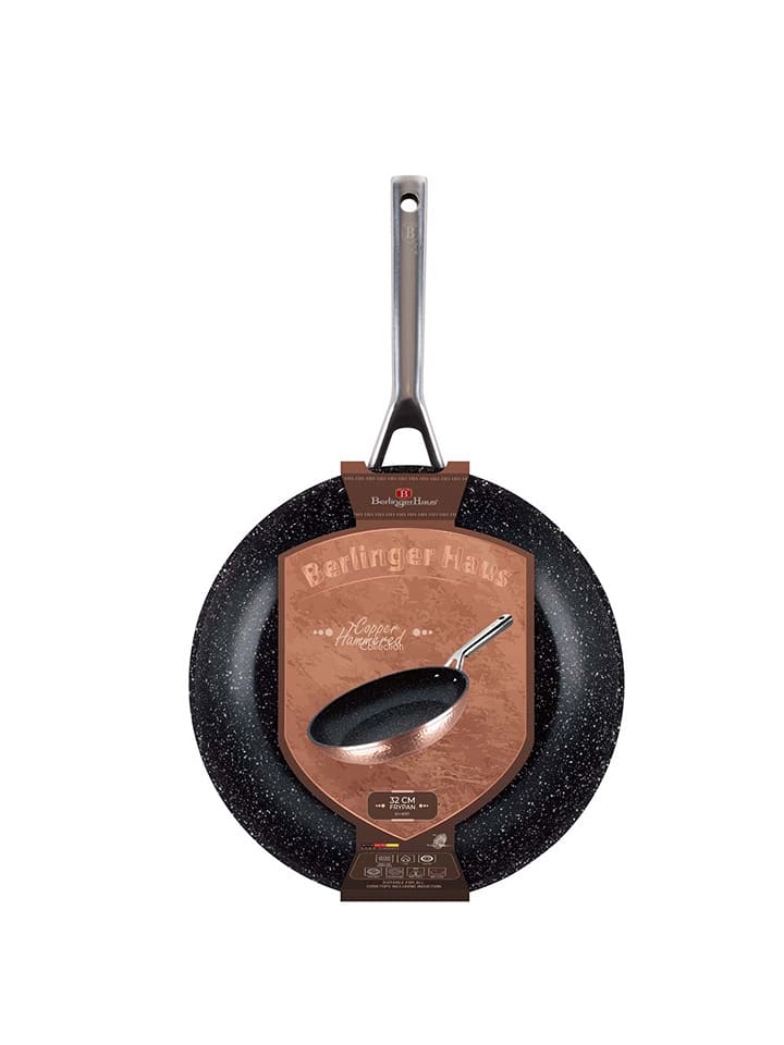 Berlinger Haus Patelnia "Hammered Copper Collection" w kolorze miedzianym - Ø 32 cm rozmiar: onesize