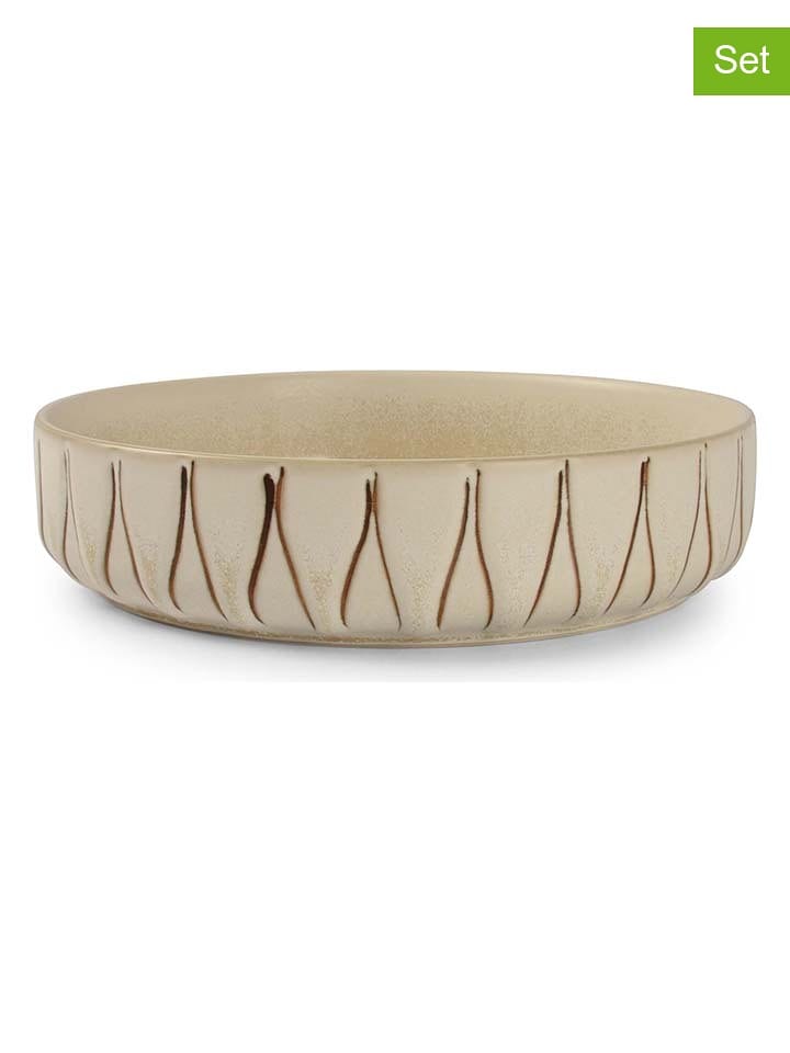 Salt and Pepper Talerze głębokie (4 szt.) "Orion" w kolorze beżowym - 4,6 x Ø 20 cm rozmiar: onesize