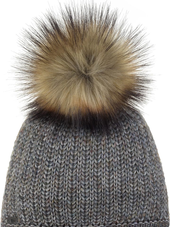 Eisbär Czapka "Aurelie Lux" w kolorze szaro-jasnobrązowym rozmiar: onesize