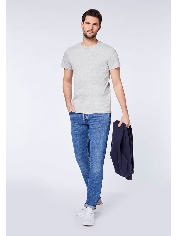 Detto Fatto Koszulka w kolorze szarym rozmiar: 54