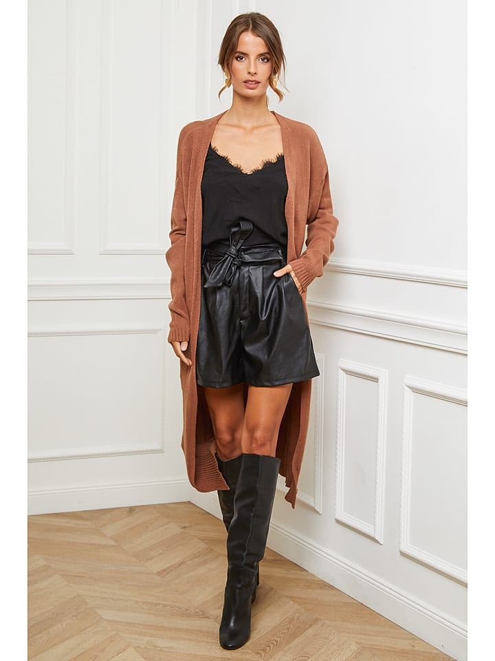 So Cachemire Kardigan "Acor" w kolorze karmelowym rozmiar: XL