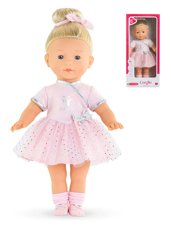 Corolle Ubranko "Corolle MC Constance Ballerina" w kolorze jasnoróżowym dla lalek - 4+ rozmiar: onesize