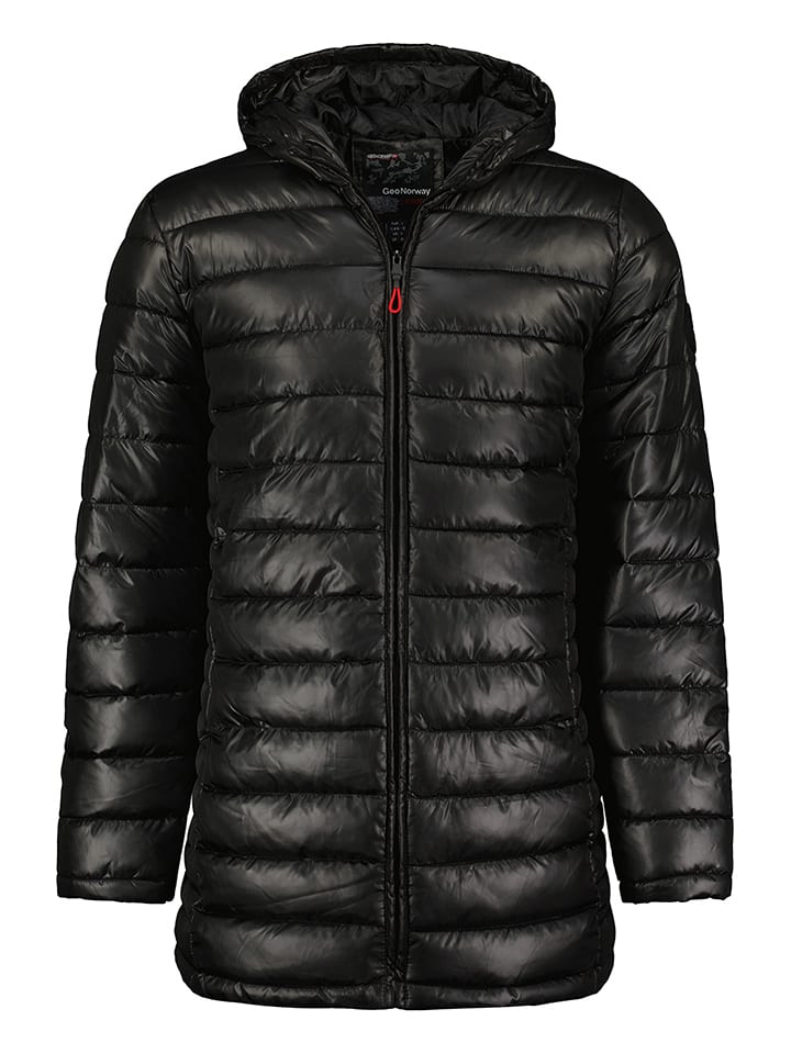 Geographical Norway Kurtka pikowana "Calender" w kolorze czarnym rozmiar: 128