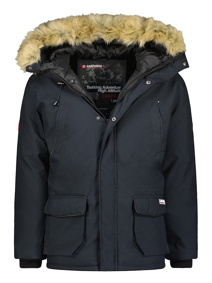 ANAPURNA Kurtka zimowa "Claudana" w kolorze granatowym rozmiar: S