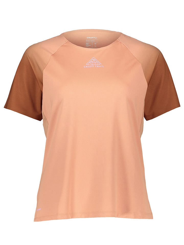 Craft Koszulka "Pro Trail" w kolorze jasnobrązowym do biegania rozmiar: XL
