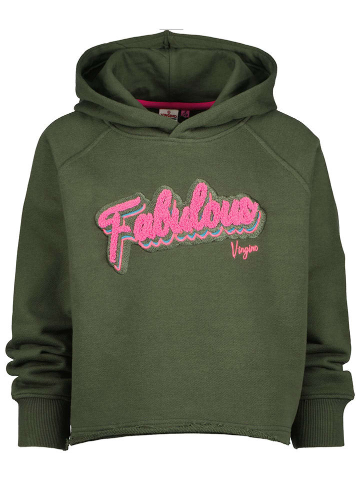 Vingino Bluza "Nonny" w kolorze khaki rozmiar: 98