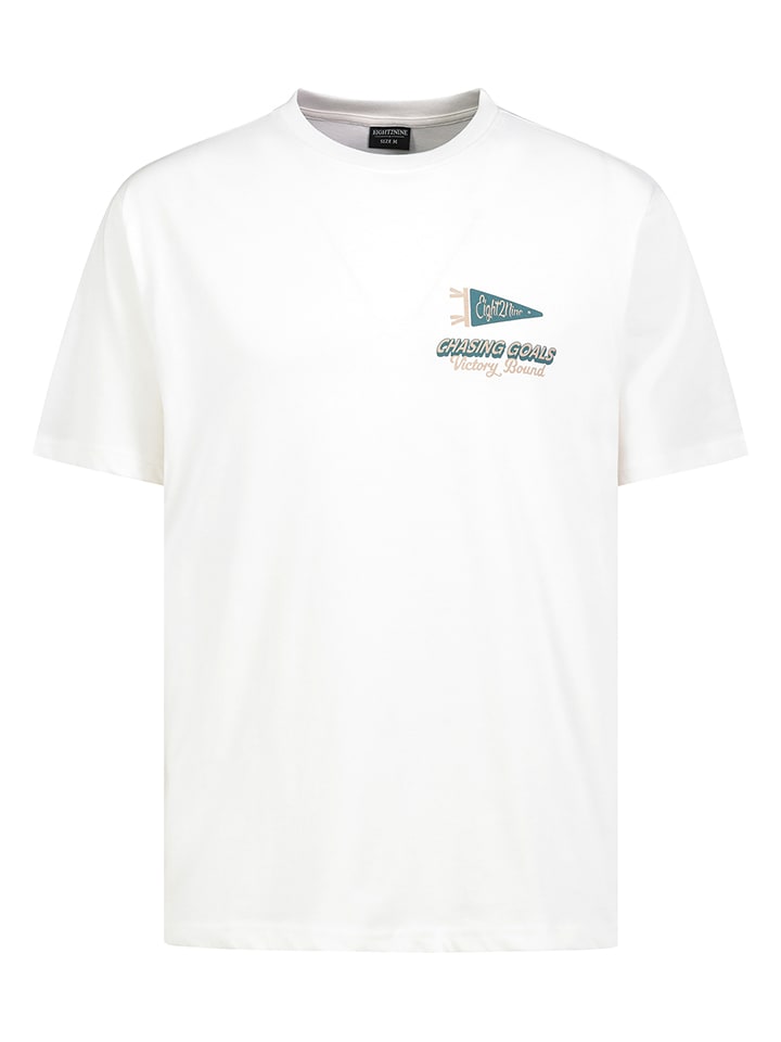 Eight2Nine Koszulka w kolorze białym rozmiar: M