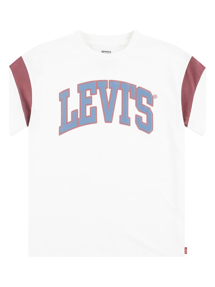 Levi's Kids Koszulka w kolorze białym rozmiar: 176