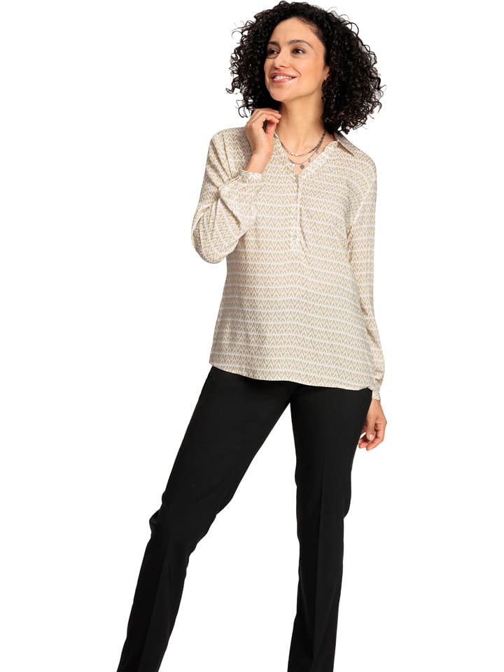 WITT WEIDEN Bluzka w kolorze beżowym rozmiar: 40