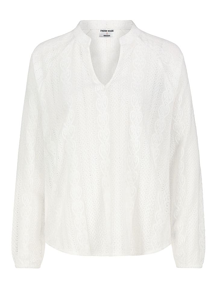 Sublevel Bluzka w kolorze białym rozmiar: S