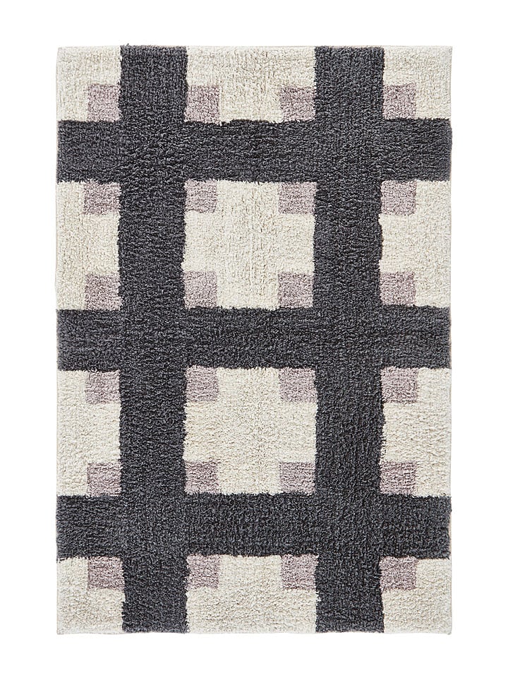 Jotex Dywanik łazienkowy "Bymarken" w kolorze kremowo-szarym rozmiar: 80x120 cm