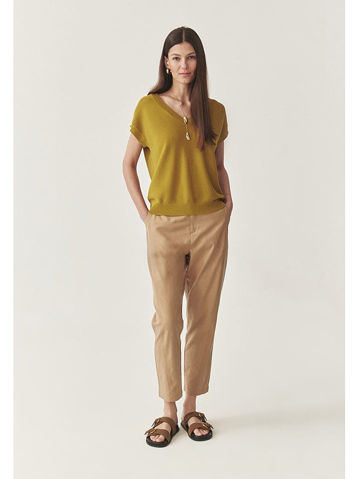 TATUUM Sweter w kolorze musztardowym rozmiar: XXL