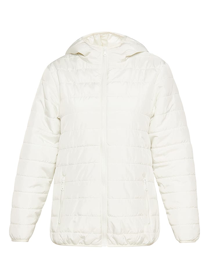 Schmuddelwedda Kurtka pikowana w kolorze białym rozmiar: S