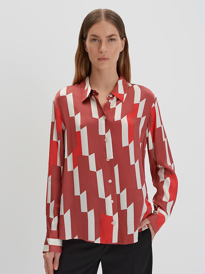 Someday Koszula "Zinnova" w kolorze czerwono-białym rozmiar: 38