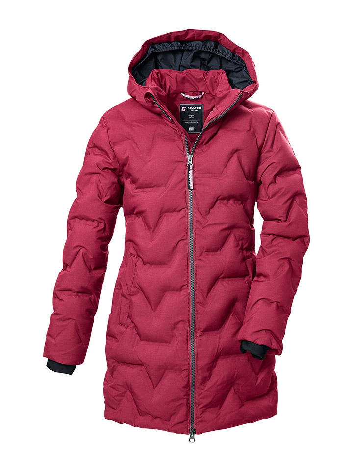 Killtec Płaszcz pikowany "Kow" w kolorze różowym rozmiar: 176