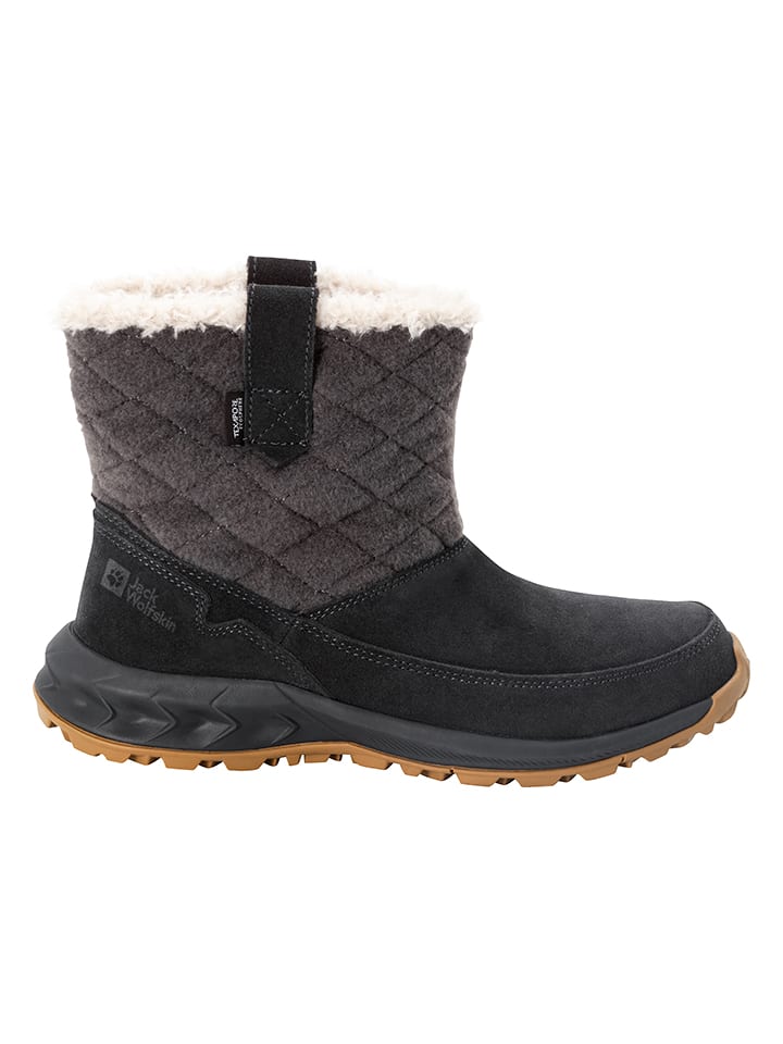 Jack Wolfskin Botki zimowe "Queenstown" w kolorze antracytowym rozmiar: 39