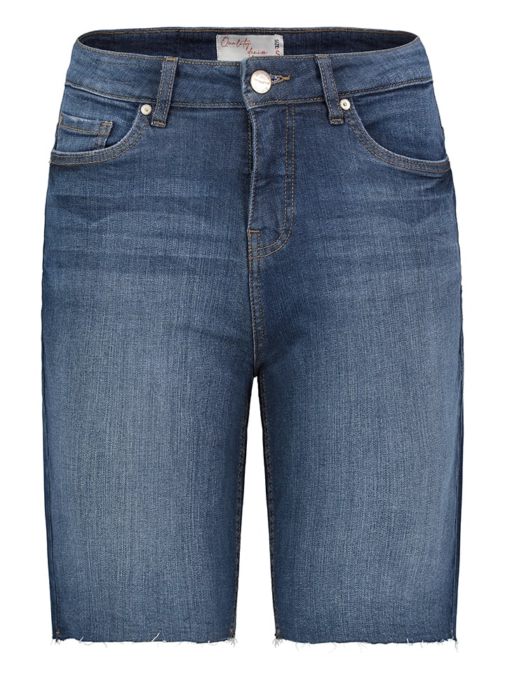 Sublevel Bermudy dżinsowe w kolorze granatowym rozmiar: S