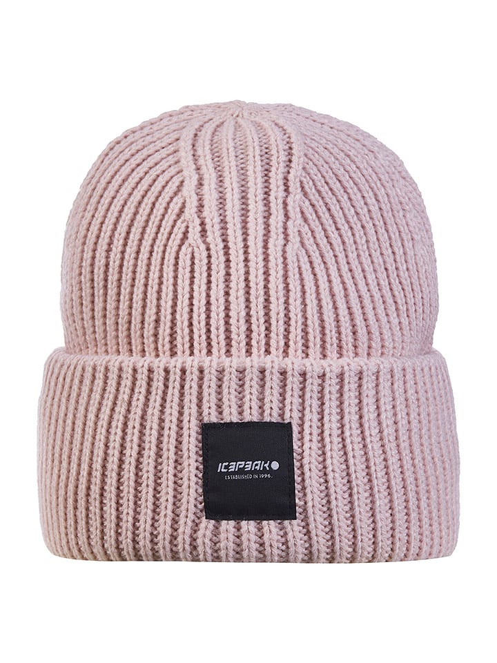 Icepeak Czapka beanie w kolorze jasnoróżowym rozmiar: onesize
