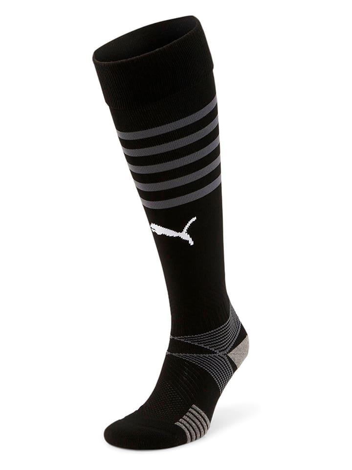 Puma Skarpety piłkarskie "teamFINAL" w kolorze czarnym rozmiar: 39-42