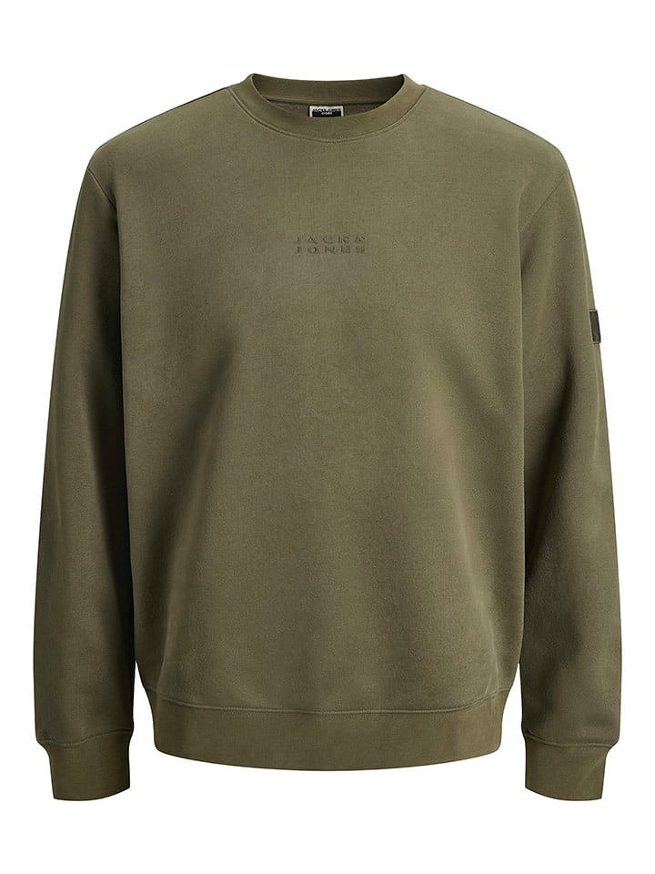 Jack & Jones Bluza "Point" w kolorze khaki rozmiar: XL