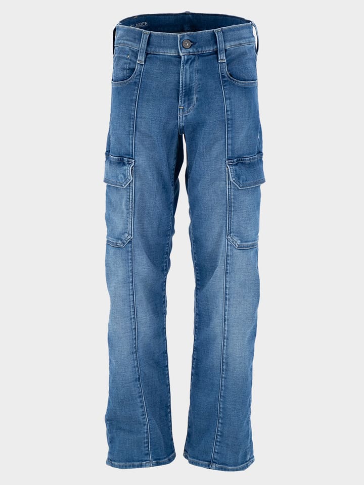 G-Star Bojówki dżinsowe w kolorze niebieskim rozmiar: 152