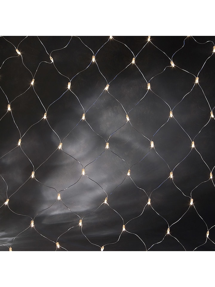 Konstsmide Siatka świetlna LED w kolorze ciepłej bieli - 100 x 200 cm rozmiar: onesize