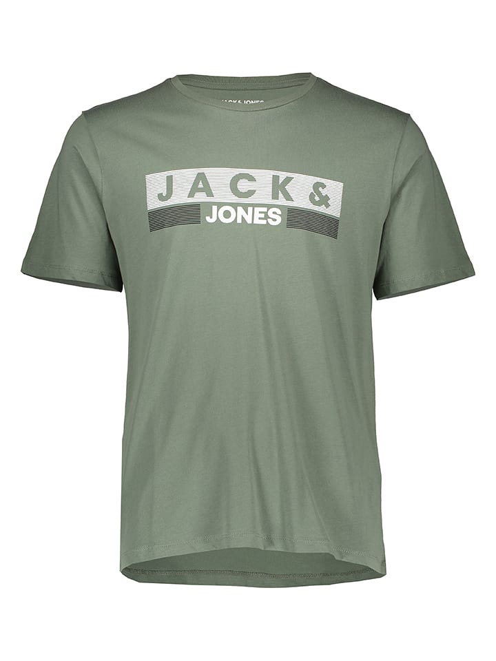 Jack & Jones Koszulka w kolorze jasnozielonym rozmiar: M