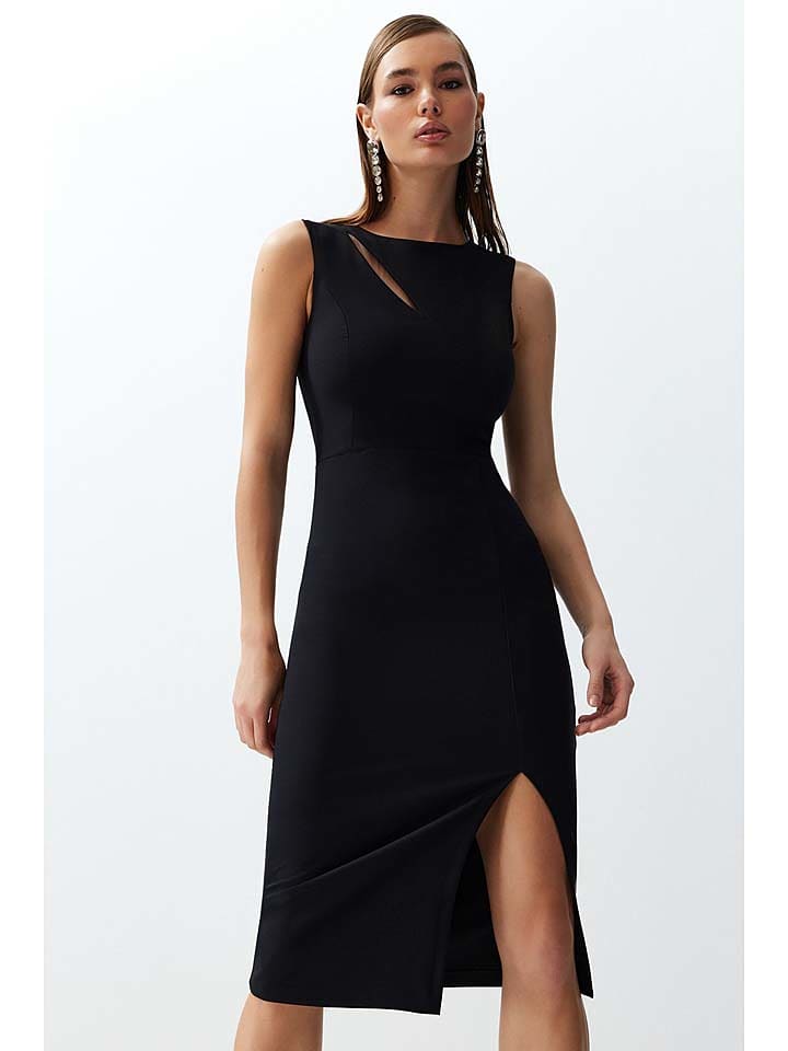 trendyol Sukienka w kolorze czarnym rozmiar: 36